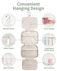 Narwey mesh pocket close-up keeps items visible and secure while traveling