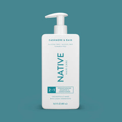 Native product back label closeup with ingredients list demonstrating transparency and safety
