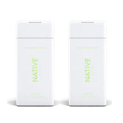 Native bottle front packaging showing scent and twin value for easy restocking