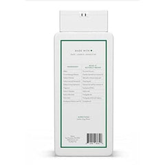 Native eucalyptus and mint bottle in shower setting conveying refreshing scent and convenience