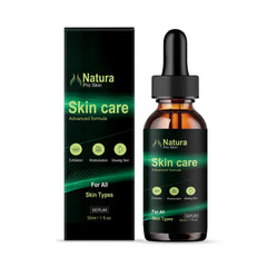 Natura Pro front packaging showing product and natural formulation benefits