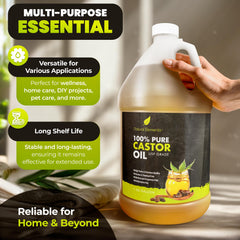 Natural Elements texture pour closeup showing smooth oil consistency for blending benefits