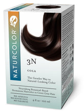 Naturcolor front packaging showing Cola 3N benefits and gentle formula