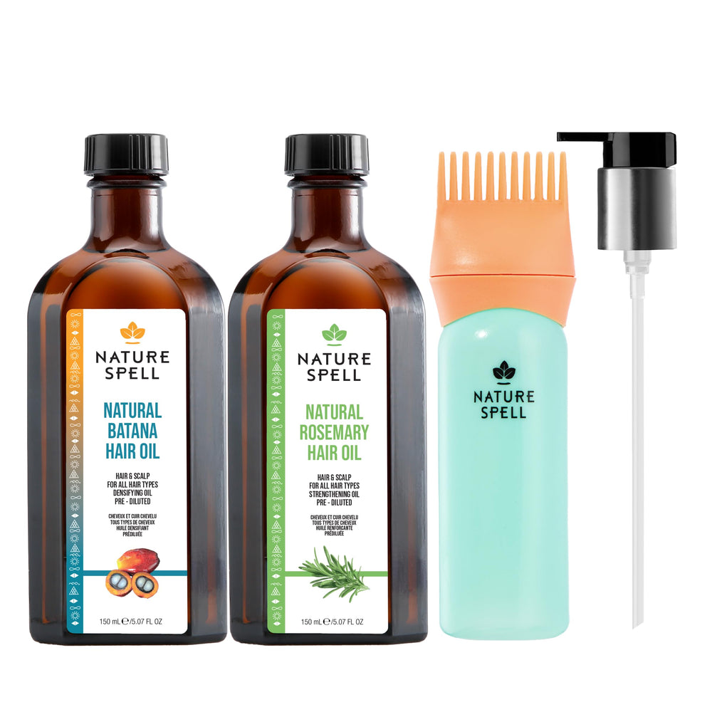 Nature Spell front packaging showing duo and benefits
