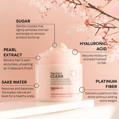 NatureLab.TOKYO before and after roots showing reduced buildup and refreshed scalp appearance