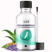 Nature’s NutriWave front packaging showing 15ml Kerassentials oil for travel convenience