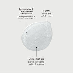 Naturium foam texture on hand demonstrating gentle lather and spreadability