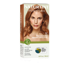 Naturtint front packaging showing shade 7C terracotta blonde and kit benefits