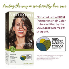Naturtint application in hand with glove showing controlled, mess-free use