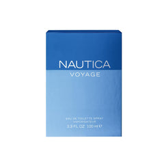 Nautica Voyage applied on wrist demonstrating even, long-lasting scent diffusion