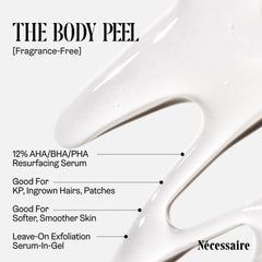 Nécessaire gel texture close-up highlighting lightweight spreadability and easy absorption