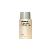 Nécessaire front packaging showing mini eucalyptus body wash for easy travel