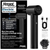 Neebol front view mixer showing compact design and fast mixing benefit