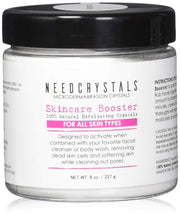 NeedCrystals front label jar showing brand and clear product identity benefit
