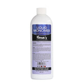 Nena's front bottle view showing professional 16 fl oz monomer and easy-pour benefit