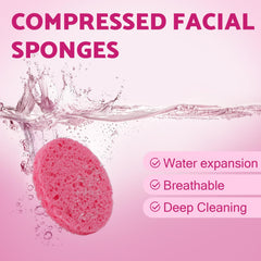 NEOACT sponge fiber detail highlighting natural cellulose absorbency and softness