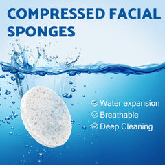 NEOACT sponge texture detail wet surface demonstrating absorbency and lathering