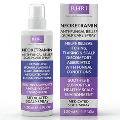 Rida Hair Research Institute front packaging showing bottle and label benefit