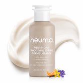 NEUMA front packaging showing Neu Styling Smoothing Hair Crème benefits