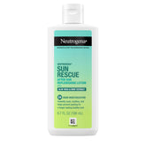 Neutrogena bottle front view showing clear branding and soothing benefits