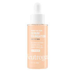 Neutrogena foundation front packaging showing shade Light 02 and benefits