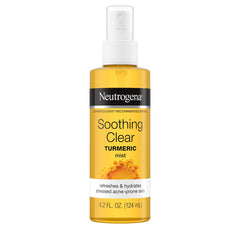 Neutrogena front bottle showing turmeric mist and easy refresh benefit