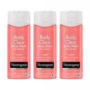 Neutrogena front packaging showing pump bottle and clear product benefit