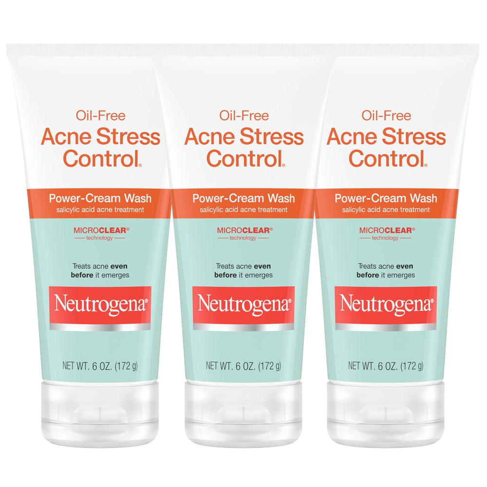 Neutrogena front packaging showing tube and brand for clear acne care