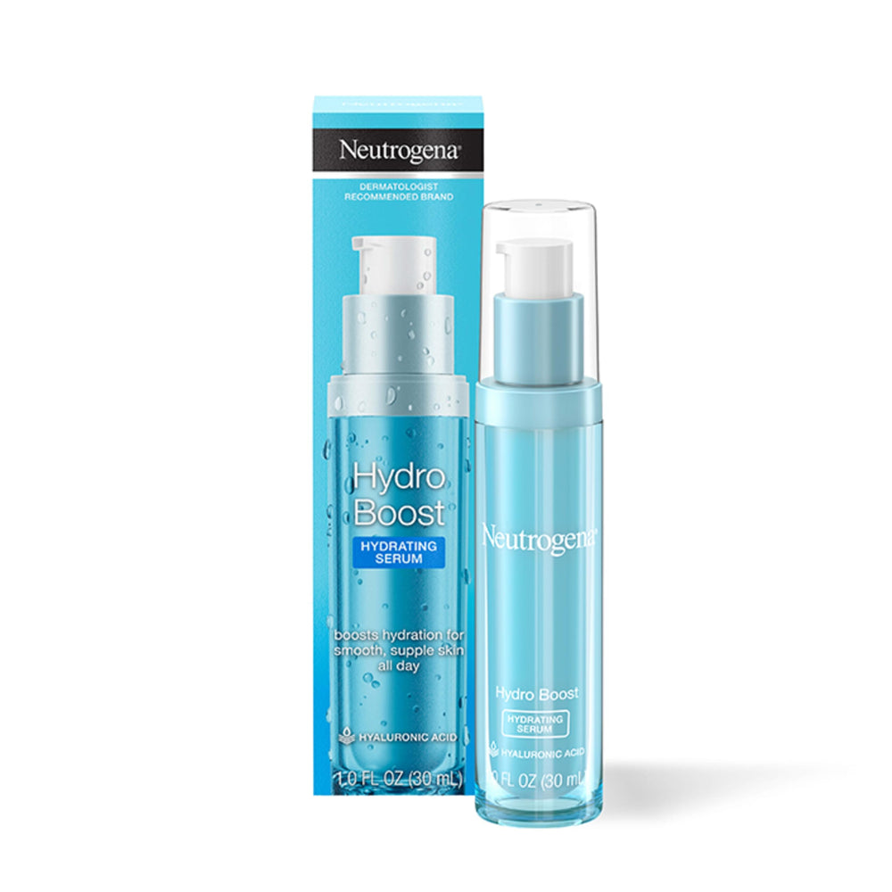 Neutrogena front bottle view showing compact travel-friendly design and immediate hydration benefit