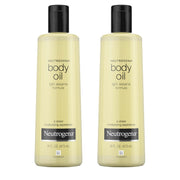 Neutrogena front packaging showing twin bottles and product benefit