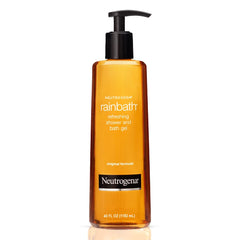 Neutrogena Rainbath 40 oz front packaging showing bottle and label for long-lasting supply