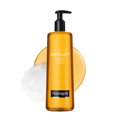Neutrogena Rainbath bottle front view showcasing original scent and size for long-lasting use