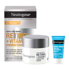 Neutrogena Rapid Tone Repair jar front view showing product benefits and label