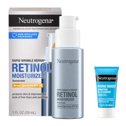 Neutrogena Rapid Wrinkle Repair front packaging showing SPF 30 protection benefit