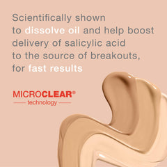 Neutrogena arm swatches of several shades showing blendable coverage options