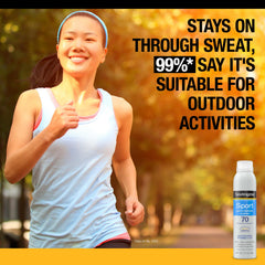 Neutrogena mist on skin texture showing fast-drying, non-sticky finish benefit
