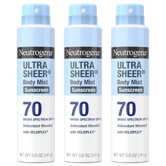 Neutrogena front packaging showing SPF 70 and dry-touch benefit