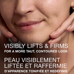 Neutrogena serum droplet on skin, highlights lightweight texture and absorption