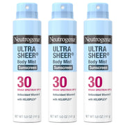 Neutrogena front packaging showing SPF 30 protection and benefits