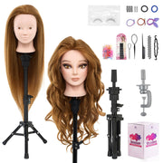 Neverland front packaging showing mannequin head and included accessories for quick setup