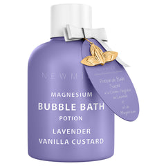 New Miuz bottle front view showing lavender vanilla scent and calming benefit
