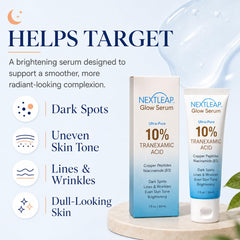 NextLeap texture close-up showing lightweight serum consistency for fast absorption