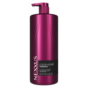 Nexxus front bottle showing label and size, emphasizes professional color care