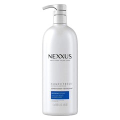 Nexxus Humectress front packaging showing large bottles and salon-grade moisture benefits