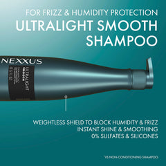 Nexxus Biomimetic 18‑MEA ingredient macro emphasizing cuticle repair