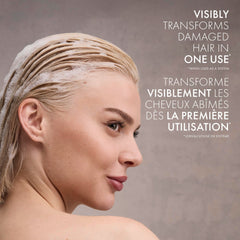 Nexxus Keraphix cream close-up revealing rich consistency that hydrates strands