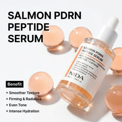 NIDA dropper dispensing serum, demonstrating controlled application and texture