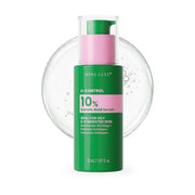 NINELESS front bottle showing product and size, clear serum benefit