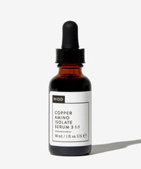NIOD dropper dispensing clear serum close-up showing fast-absorbing texture