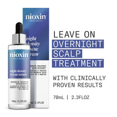 Nioxin back label close-up with directions and ingredient clarity benefit